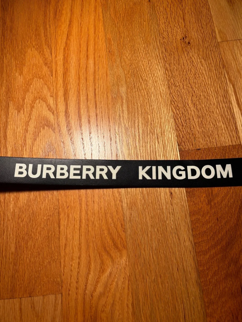 Burberry Kingdom Leather Belt